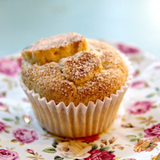 Gluten-Free Peach Muffin | Julie's Kitchenette