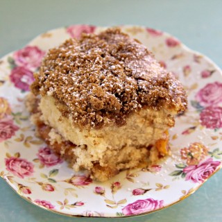 A photo of Cinnamon apple coffee cake gluten-free + vegan | Julie's Kitchenette