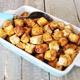 Best Air Fryer Tofu, Gluten-Free + Vegan | Julie's Kitchenette