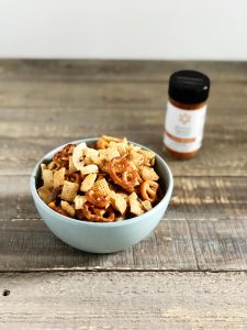 Spiced Snack Mix with Coconut + Pineapple | Julie's Kitchenette
